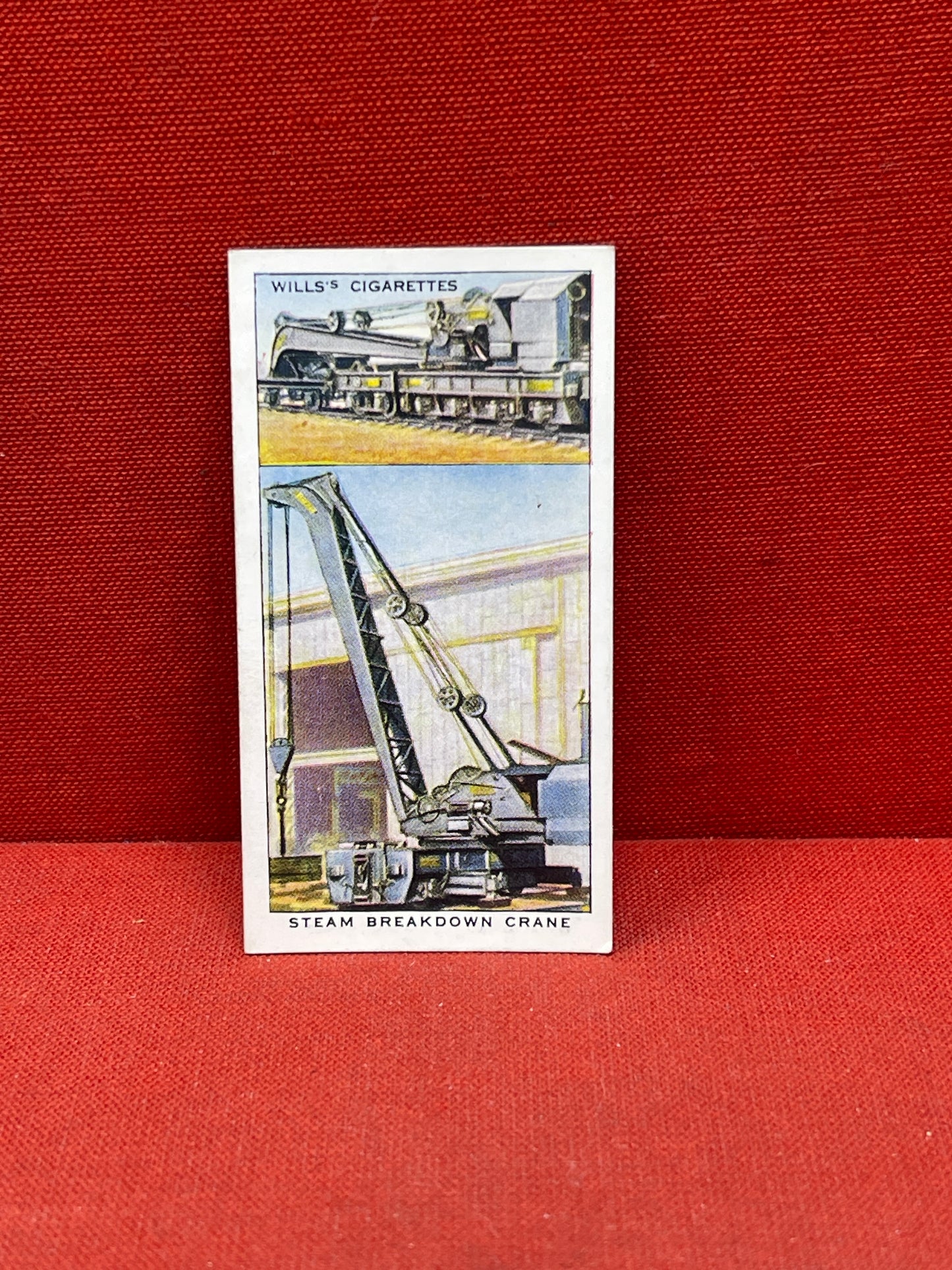 WD&HO WillsCigarette Cards Railway Equipment