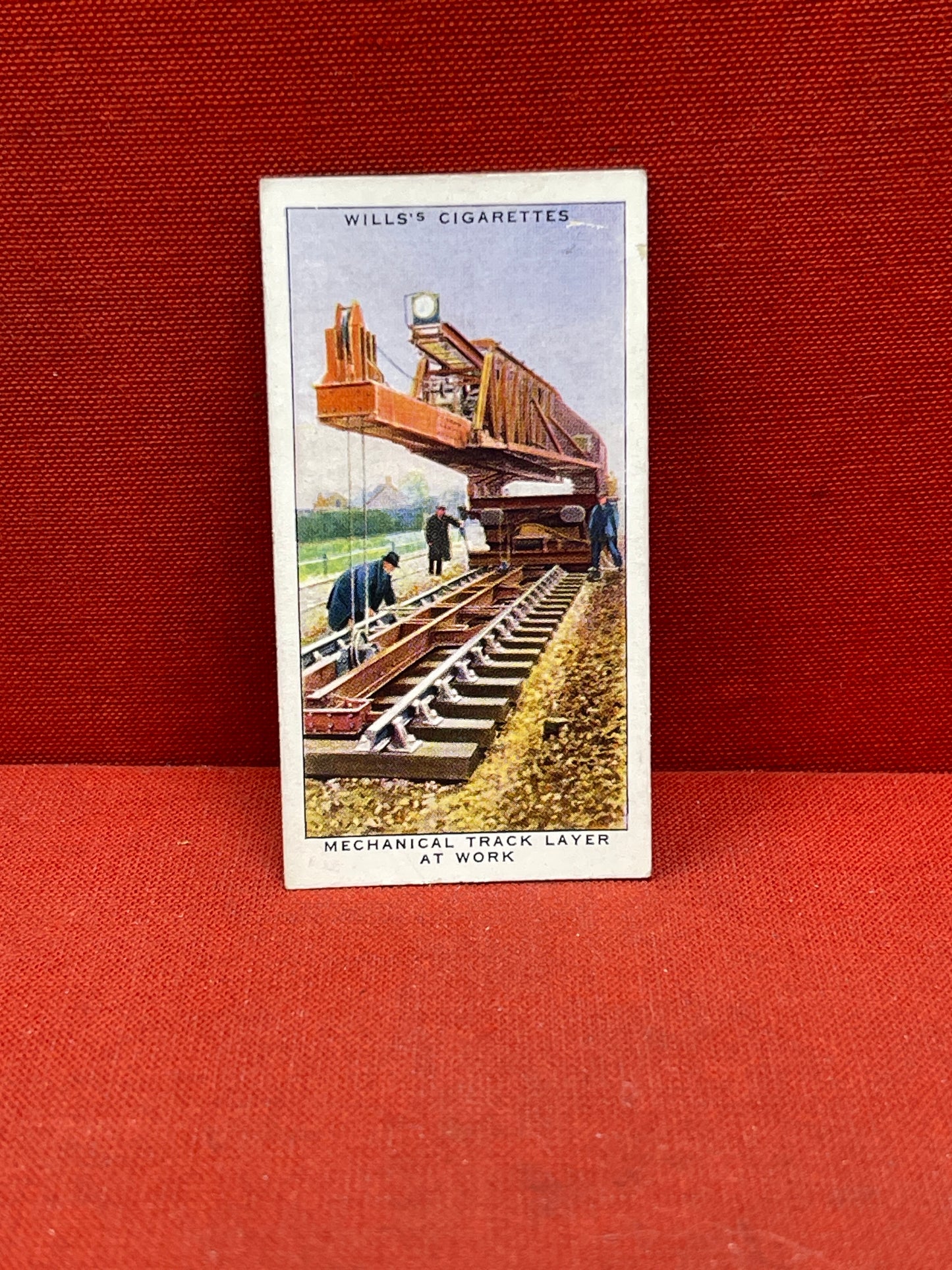 WD&HO WillsCigarette Cards Railway Equipment