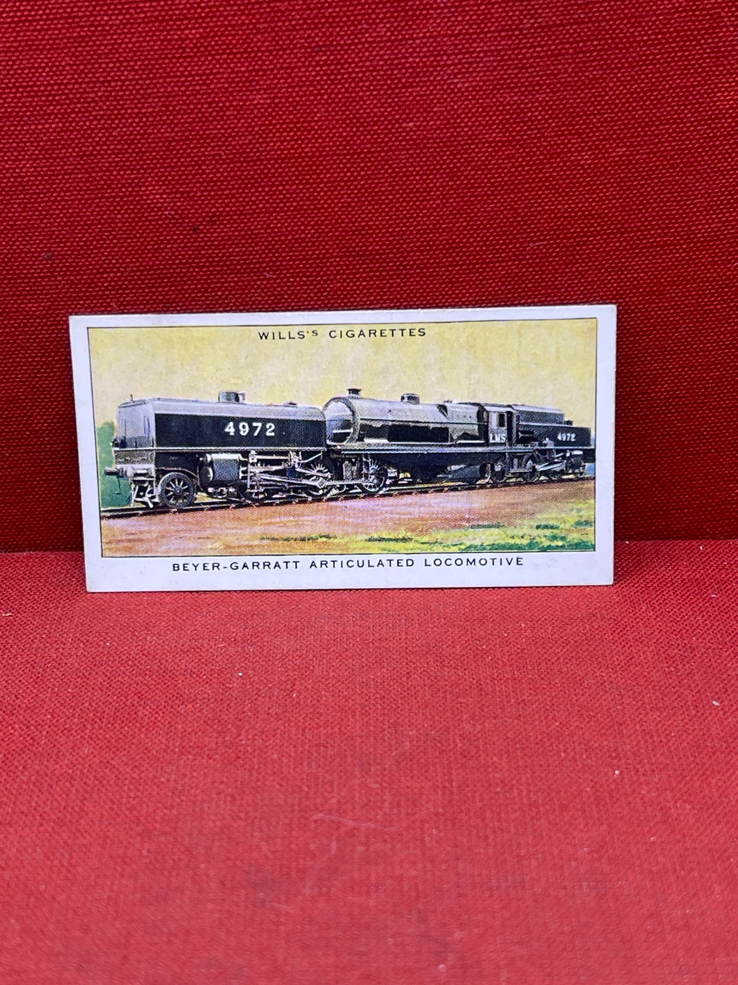 WD&HO WillsCigarette Cards Railway Equipment