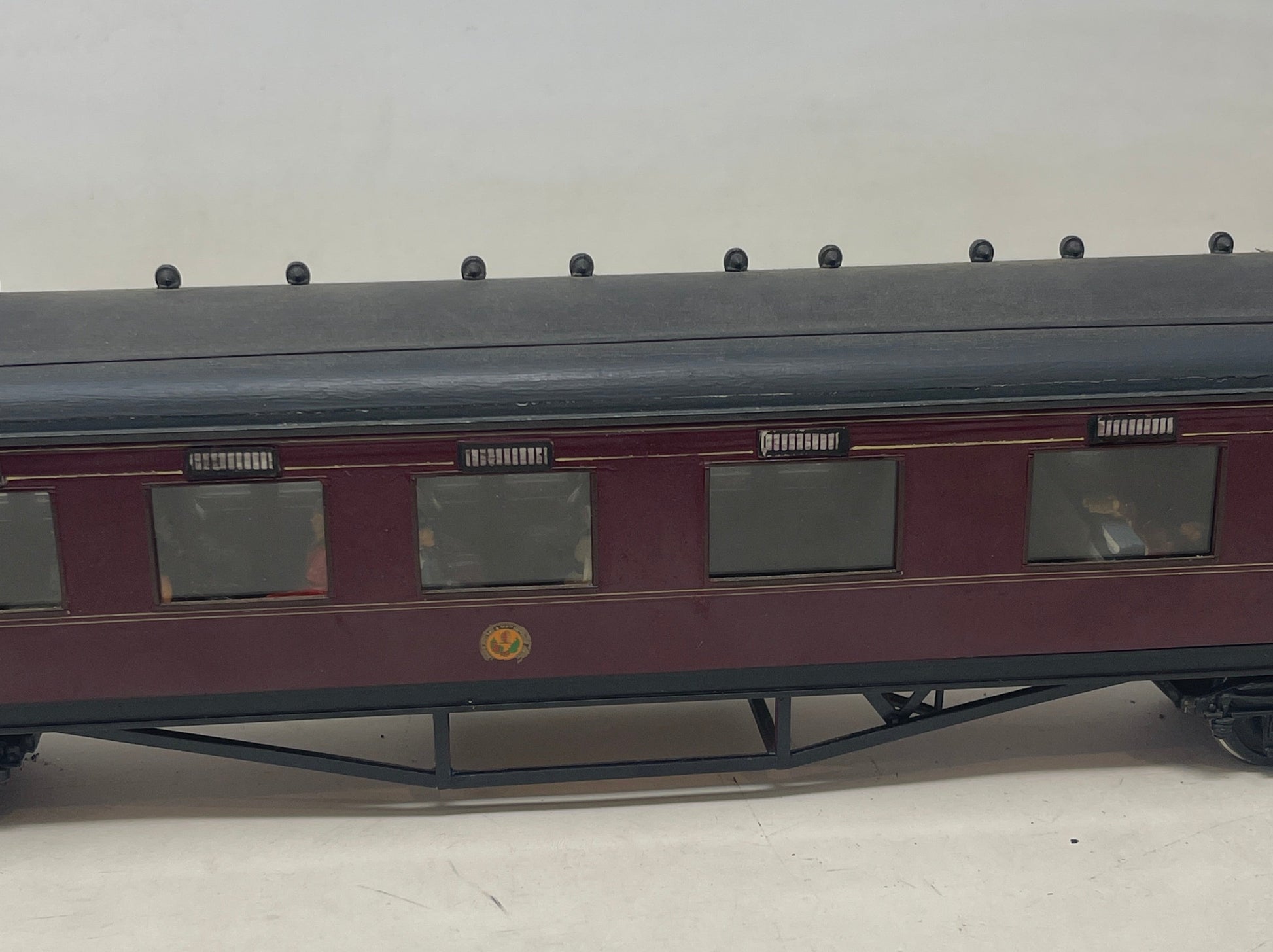 0 Gauge LMS Maroon Stanier D`3rd Coach