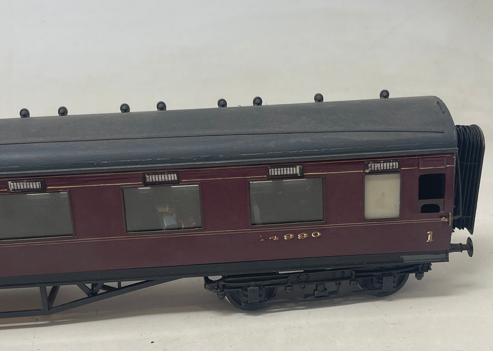 0 Gauge LMS Maroon Stanier D`3rd Coach