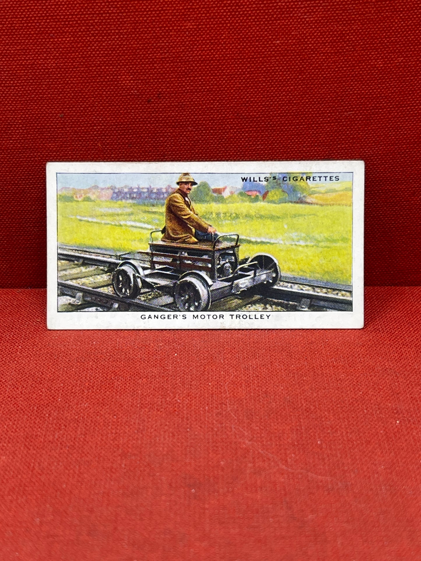 WD&HO WillsCigarette Cards Railway Equipment