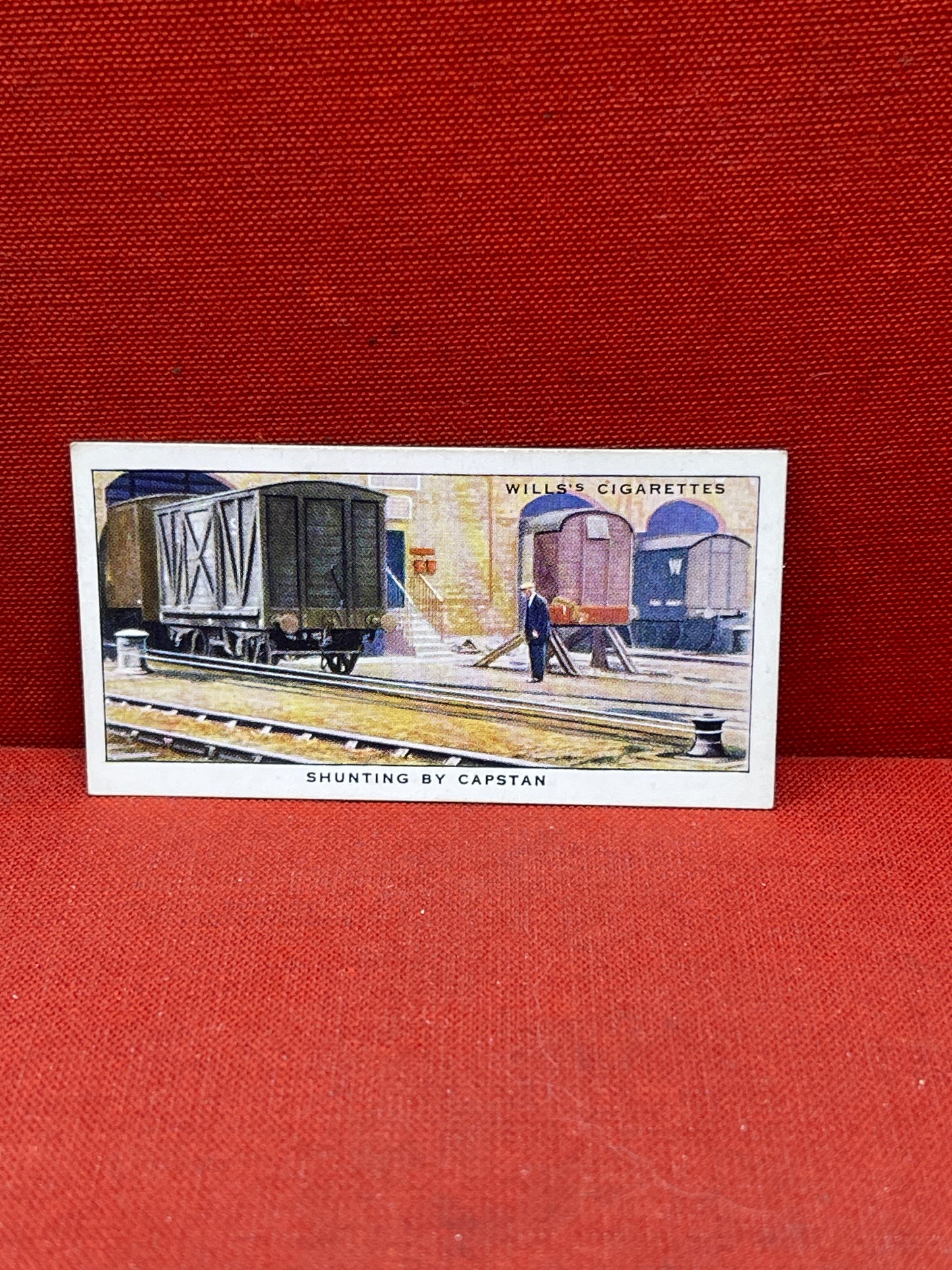 WD&HO WillsCigarette Cards Railway Equipment