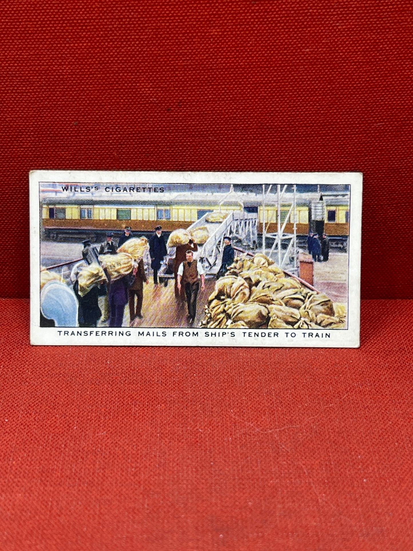 WD&HO WillsCigarette Cards Railway Equipment