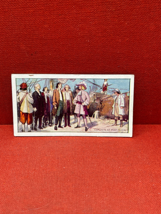 Morris's High Grade Cigarettes Captain Blood Cigarette Cards