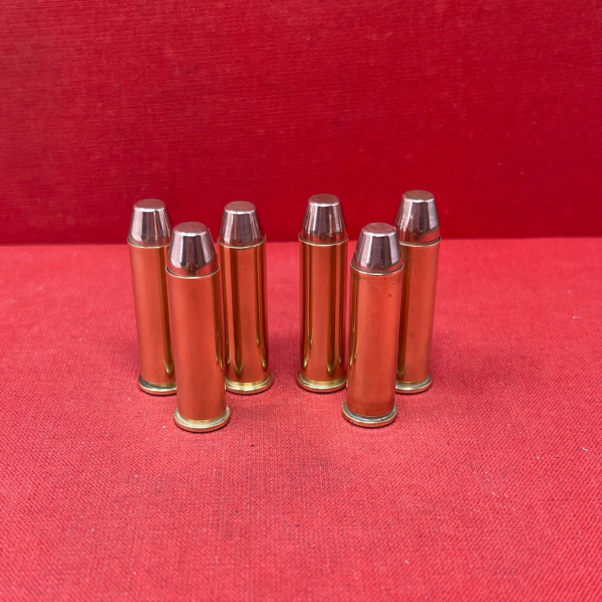 6 x Inert 357 Magnum Cartridges with Heads