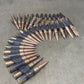 WWII Wehrmacht 50 x Inert 7.92mm MG34/MG42 Belt – Stamped, Belgian-Sourced, Rare Headstamps