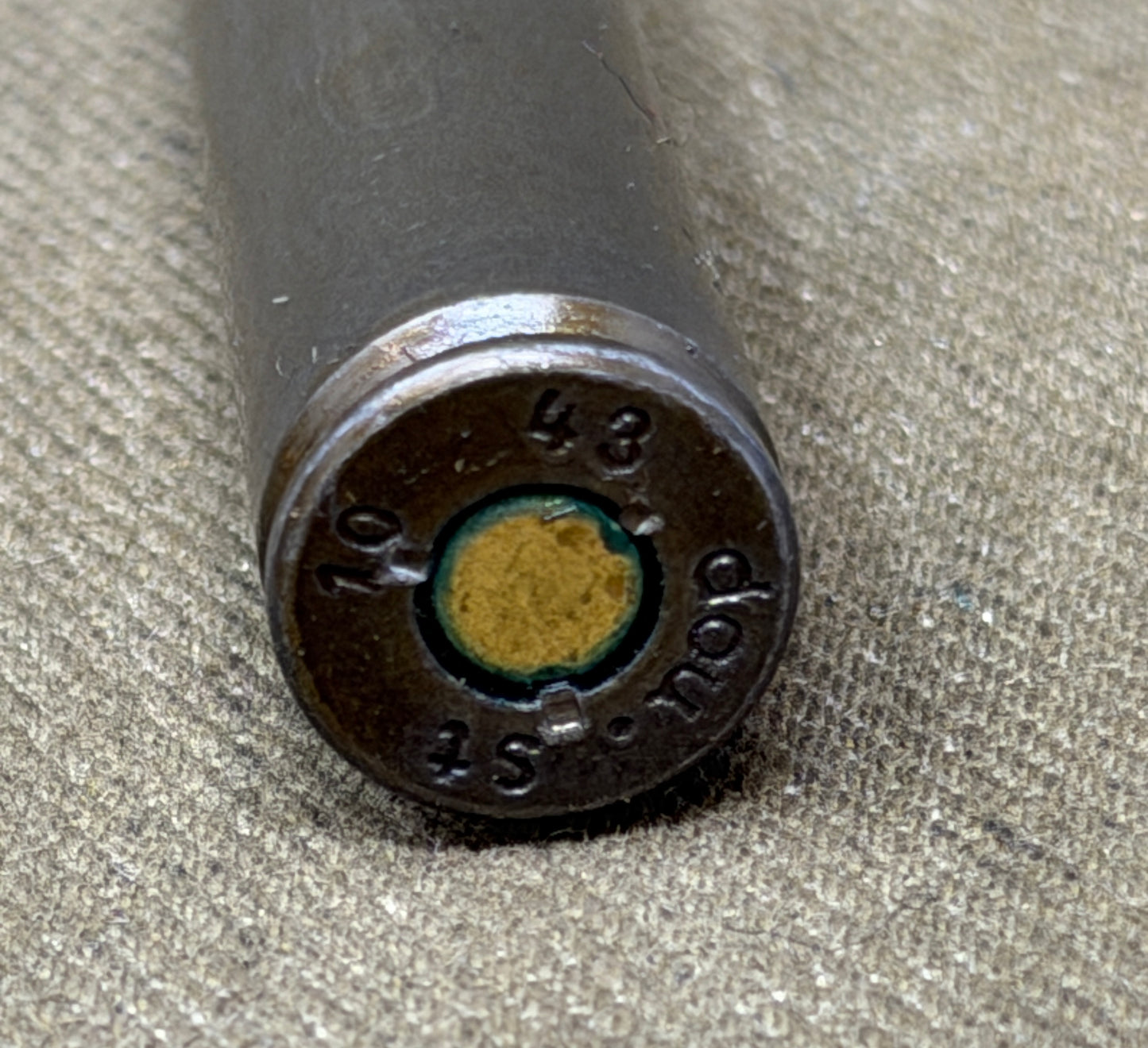 Original Inert German 7.92×57 Mauser Cartridge – dou St 10 1943 – WWII Wehrmacht