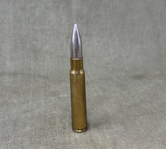 Original Inert WW2 German 7.92×57mm Mauser Round – B 1939 T Brass Case