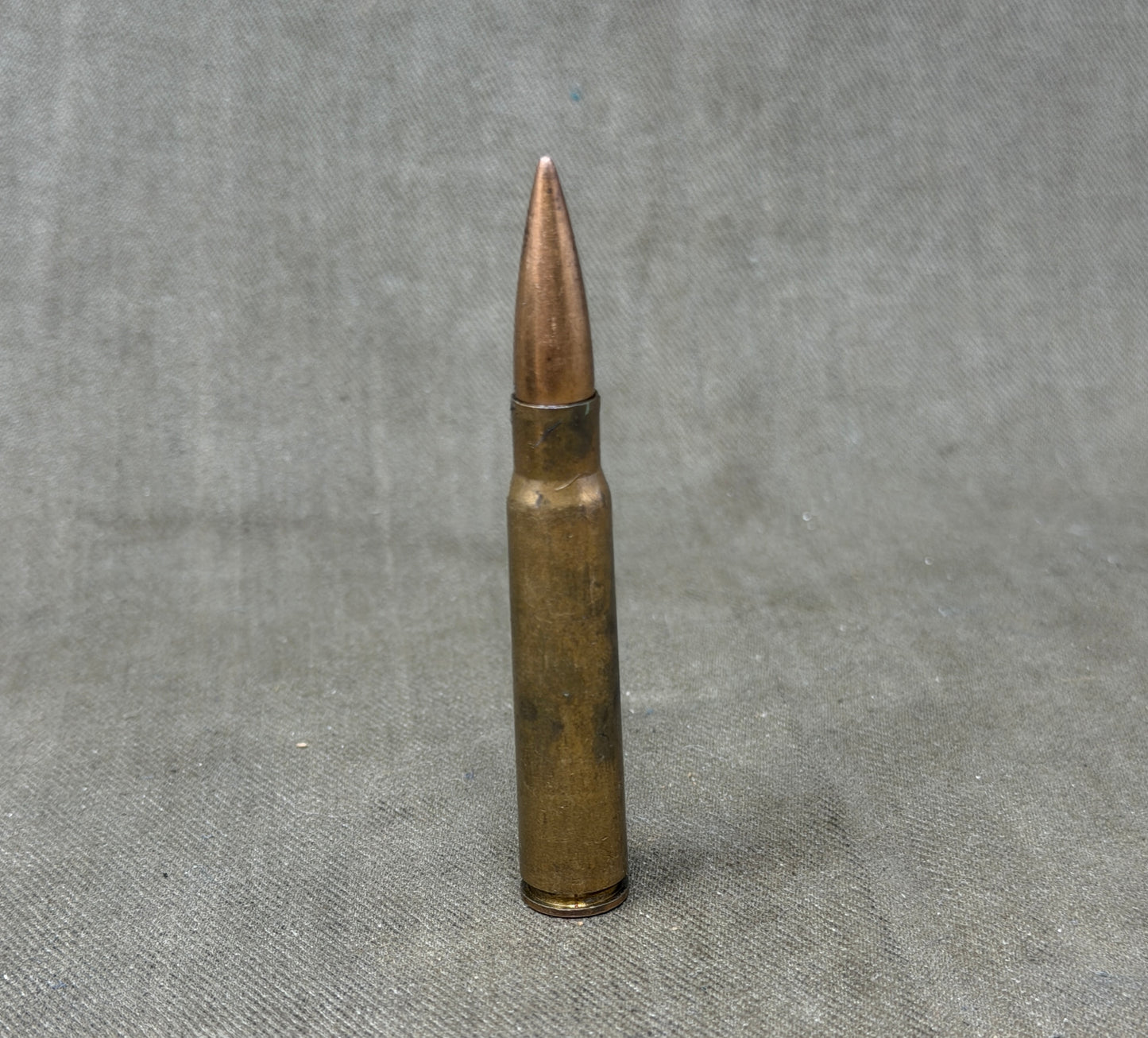Original Inert German 7.92×57 Mauser Cartridge – P186 S 8 1940 – Metallwerk Wolfenbüttel