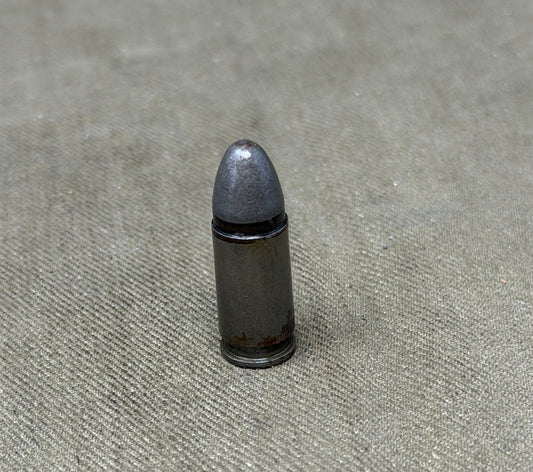 Original Inert WW2 German 9mm Parabellum Cartridge – dnh 1944 St Lot 10