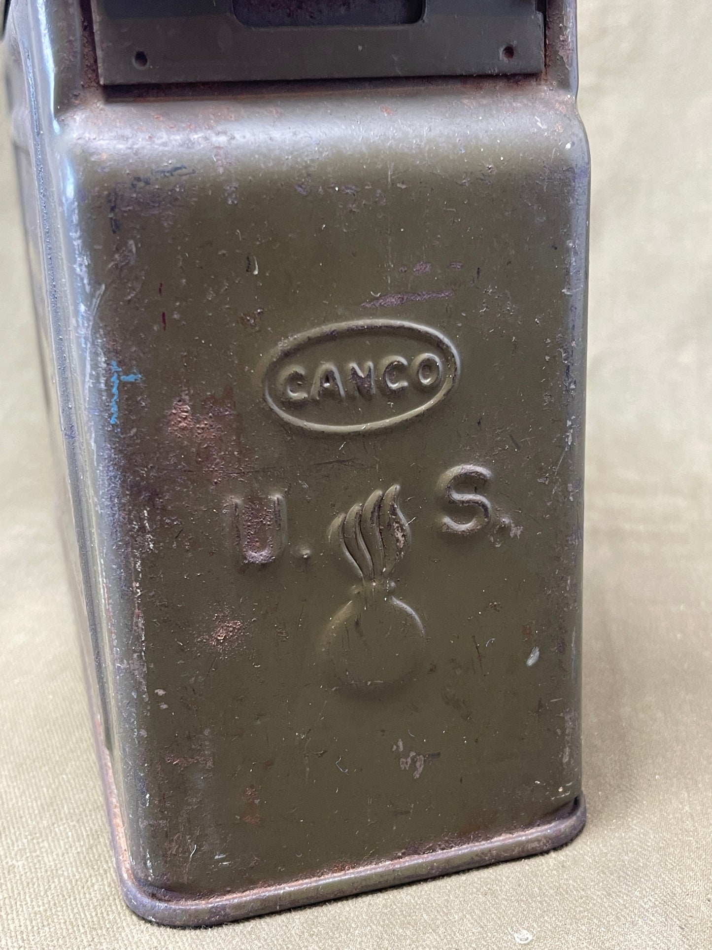 US Army WW2 M1 Ammunition Box Camco