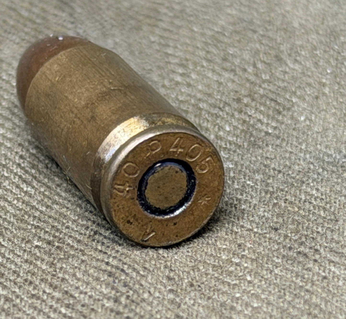 Original Inert WWII German 9mm Parabellum Cartridge – P405 Lot 1 1940 – RWS Durlach