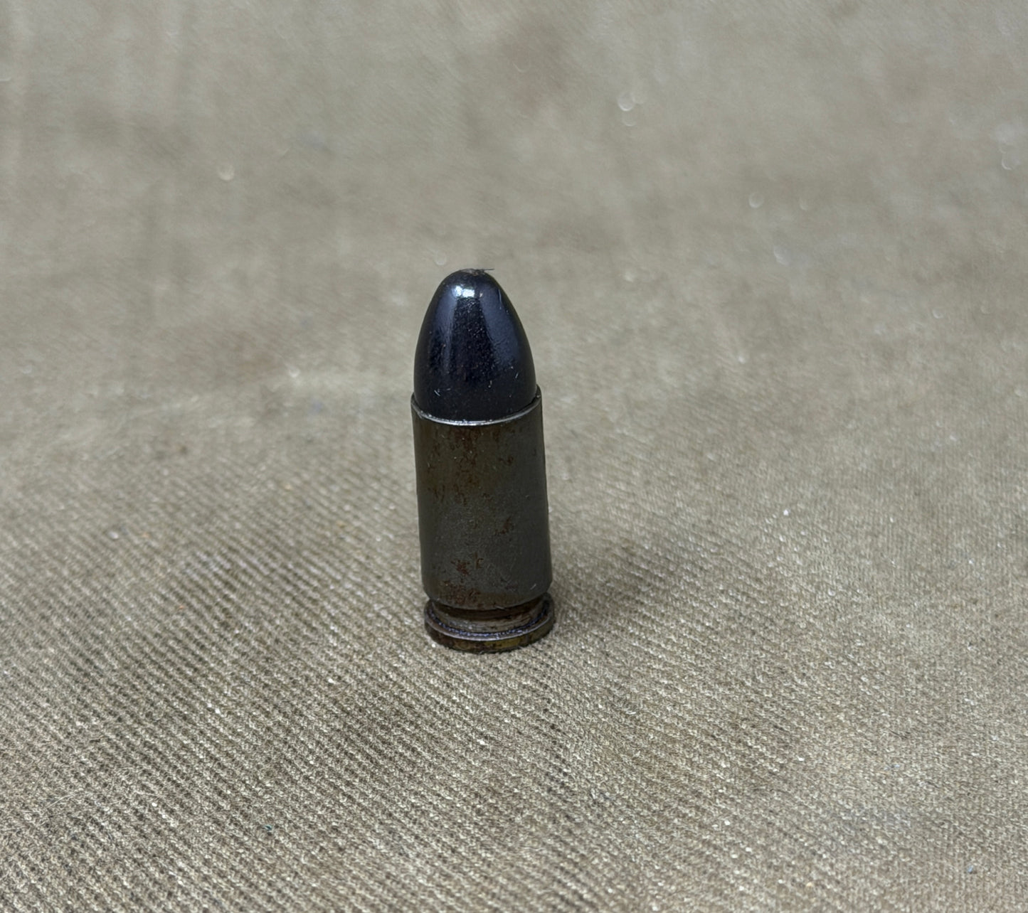 Original Inert WWII German 9mm Parabellum Cartridge – am St 6 1943 – Gustloff-Werke, Hirtenberg