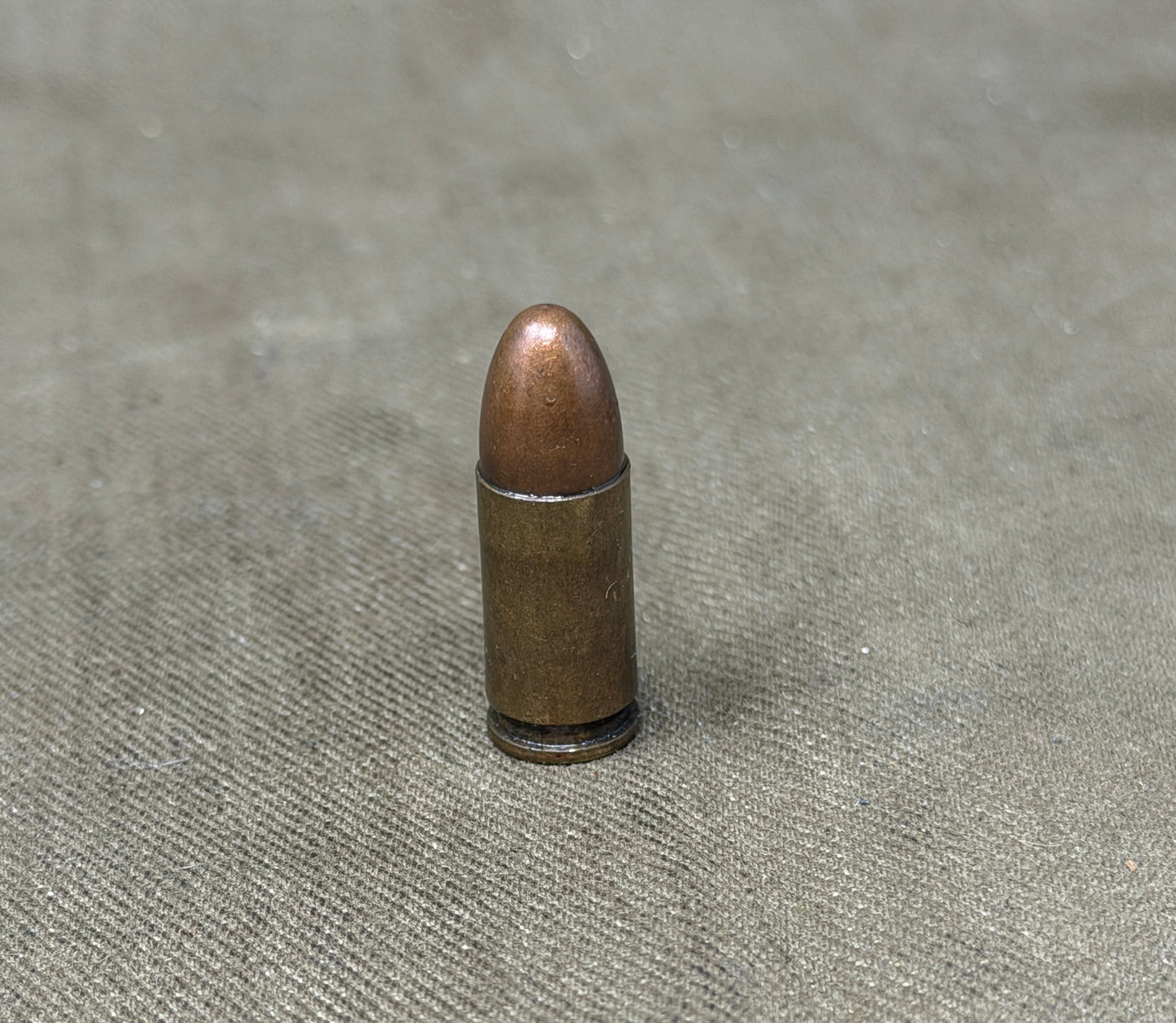 Original Inert WWI German 9mm Parabellum Cartridge – DWM 1917 Dated – Imperial German Army