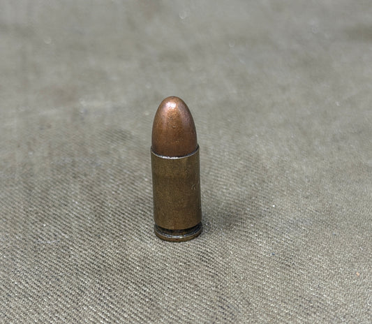 Original Inert WWI German 9mm Parabellum Cartridge – DWM 1917 Dated – Imperial German Army