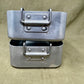 Original British Army 1945 Dated Aluminium Mess Tins