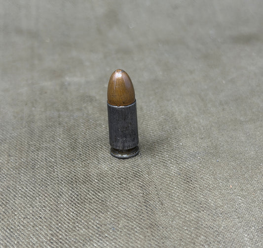 Original Inert WWII German 9mm Parabellum Cartridge – fb St 5 1944 – Mansfeld A.G.