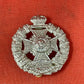 The Rifle Brigade – King’s Crown Silver Anodised Cap Badge by J.R. Gaunt, London