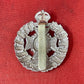 The Rifle Brigade – King’s Crown Silver Anodised Cap Badge by J.R. Gaunt, London