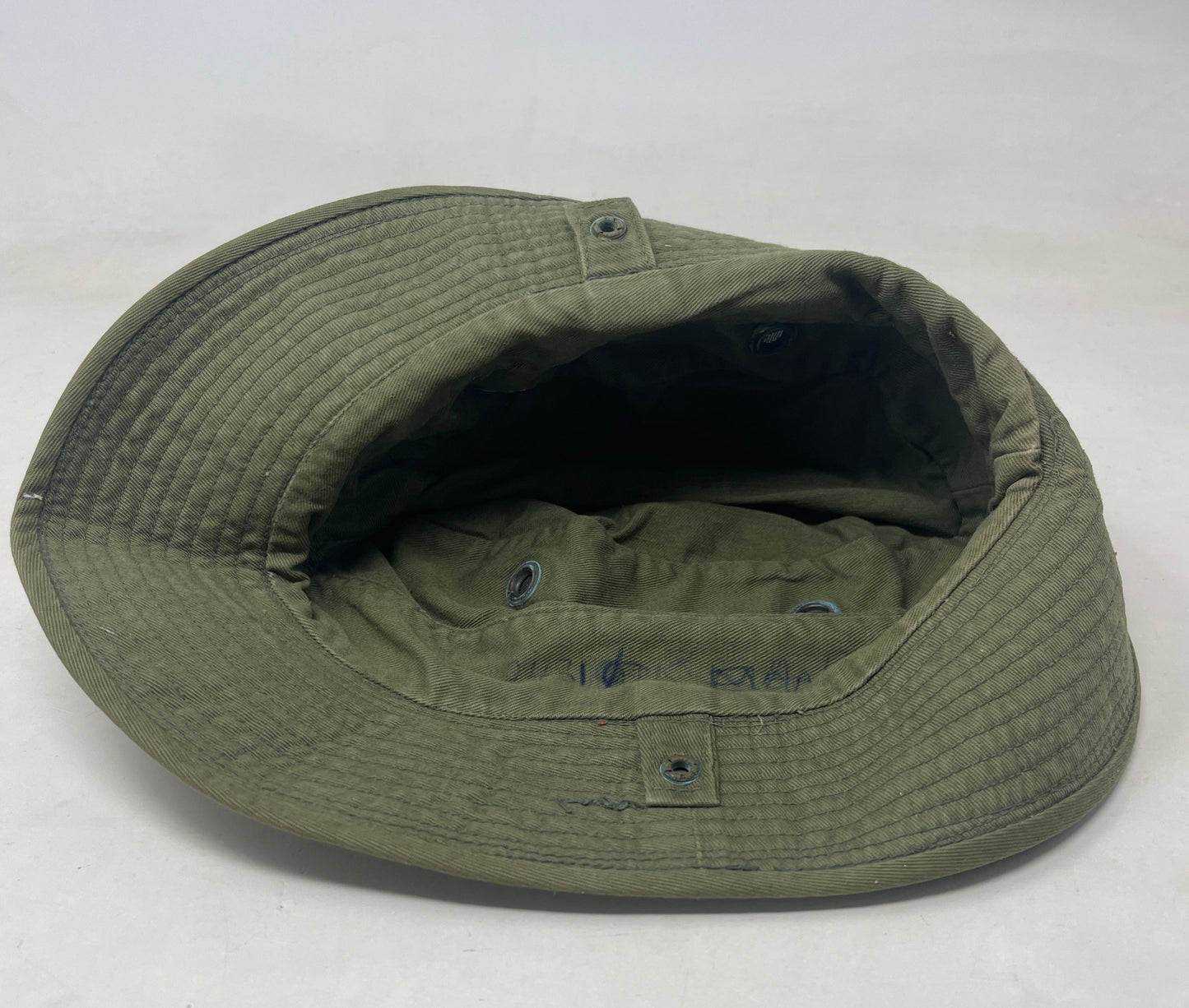 Green 1954 Dated British Jungle Hat