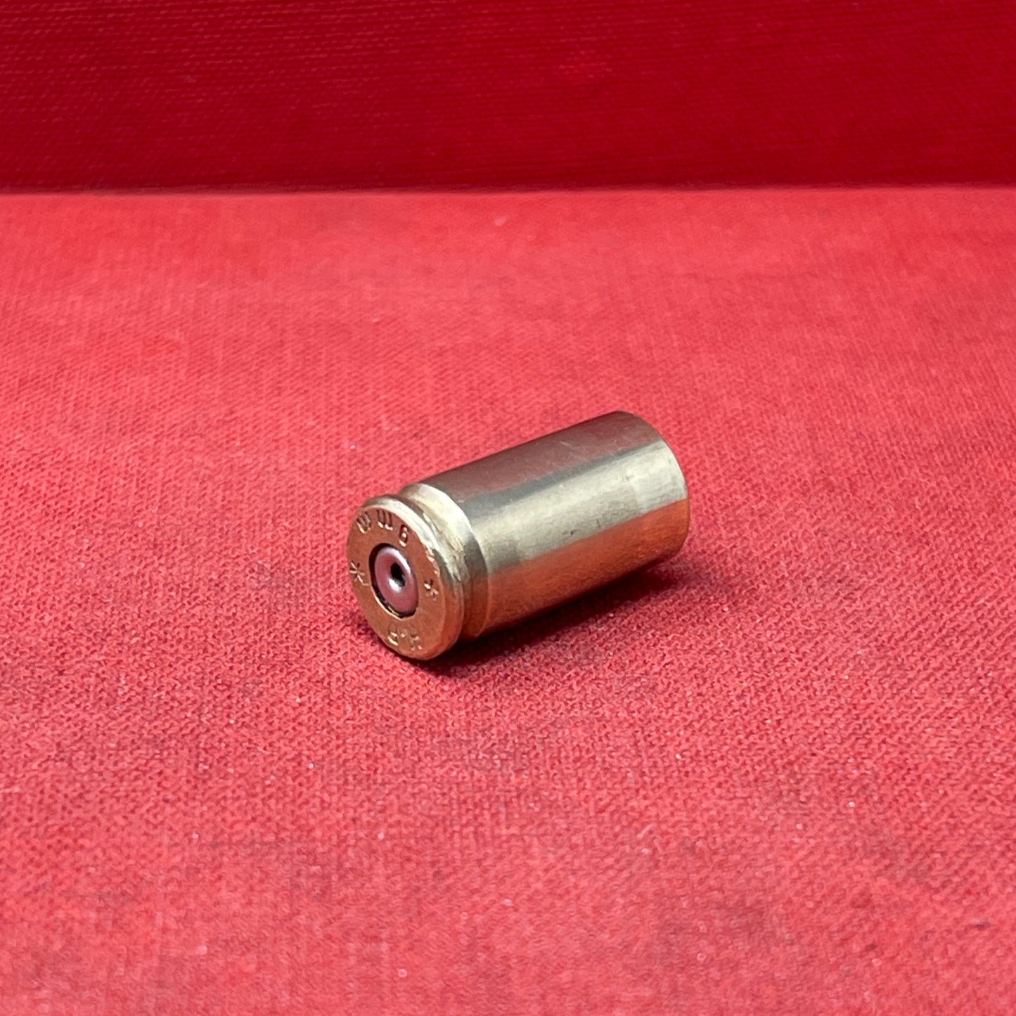 Empty 9mm Brass Cartridge Case