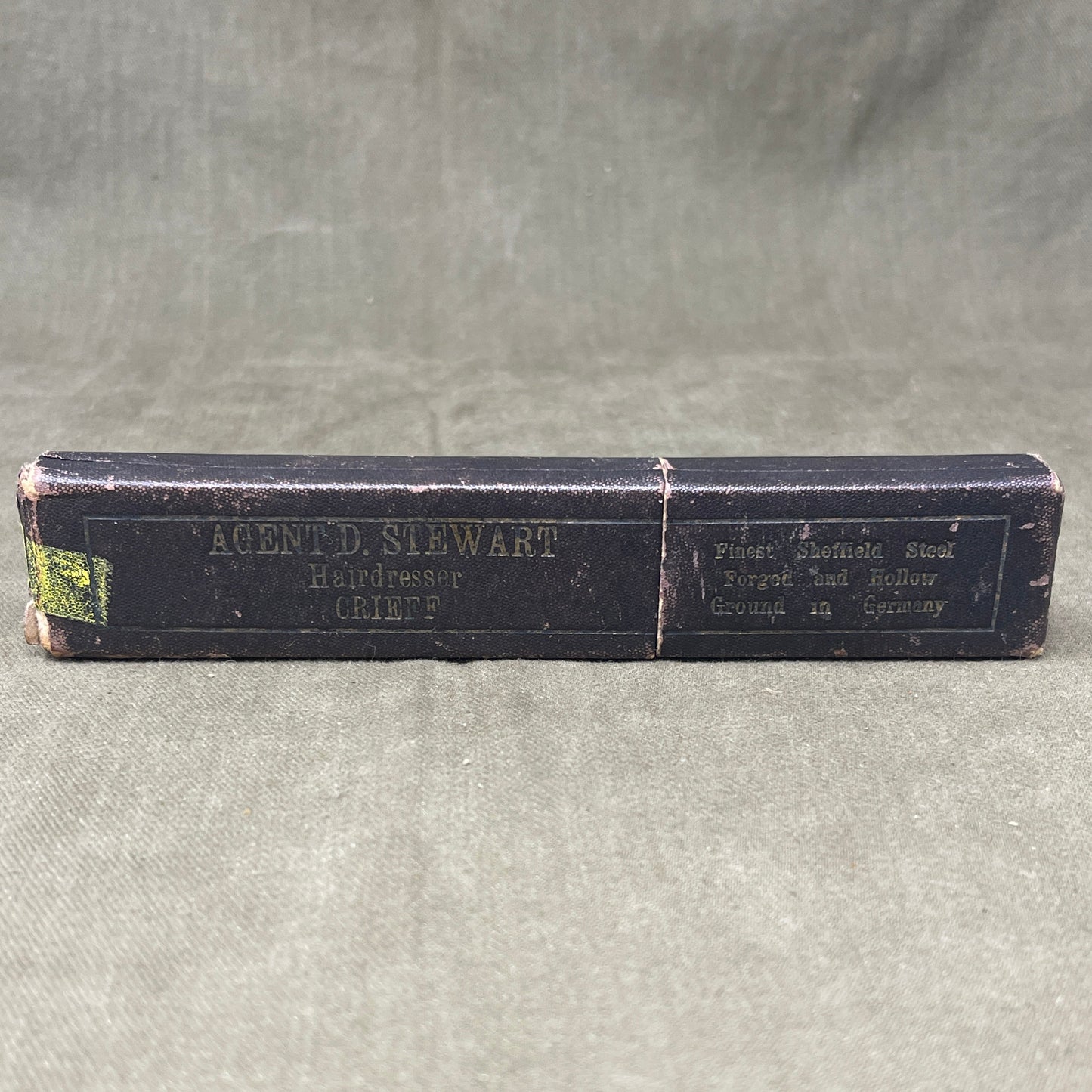 Military Vintage  "The Royal Navy Razor" by  Thomas Turner Cuttlers To His Majesty Sheffield 