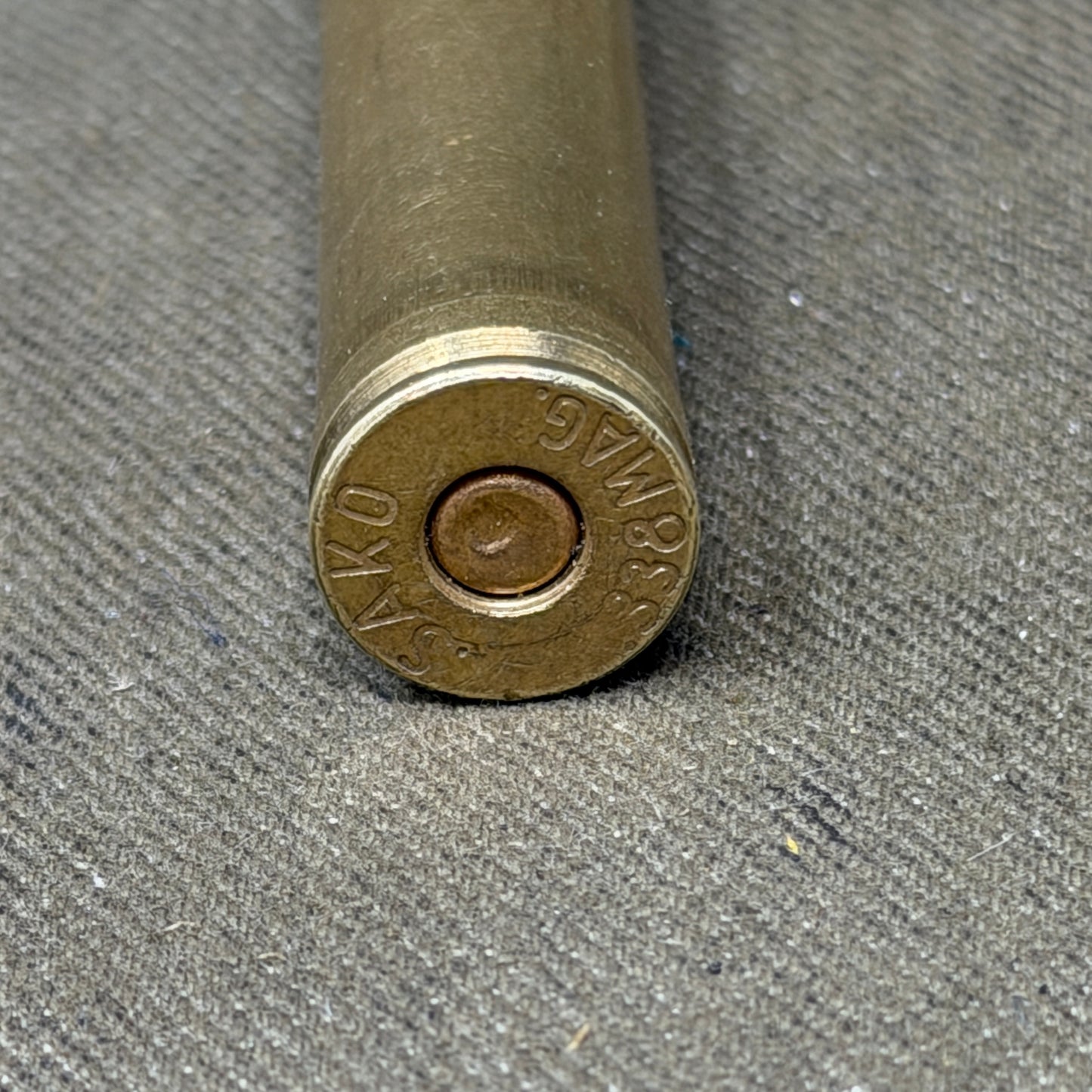 Original SAKO .338 Winchester Magnum Inert Cartridge – Finnish Hunting Ammunition