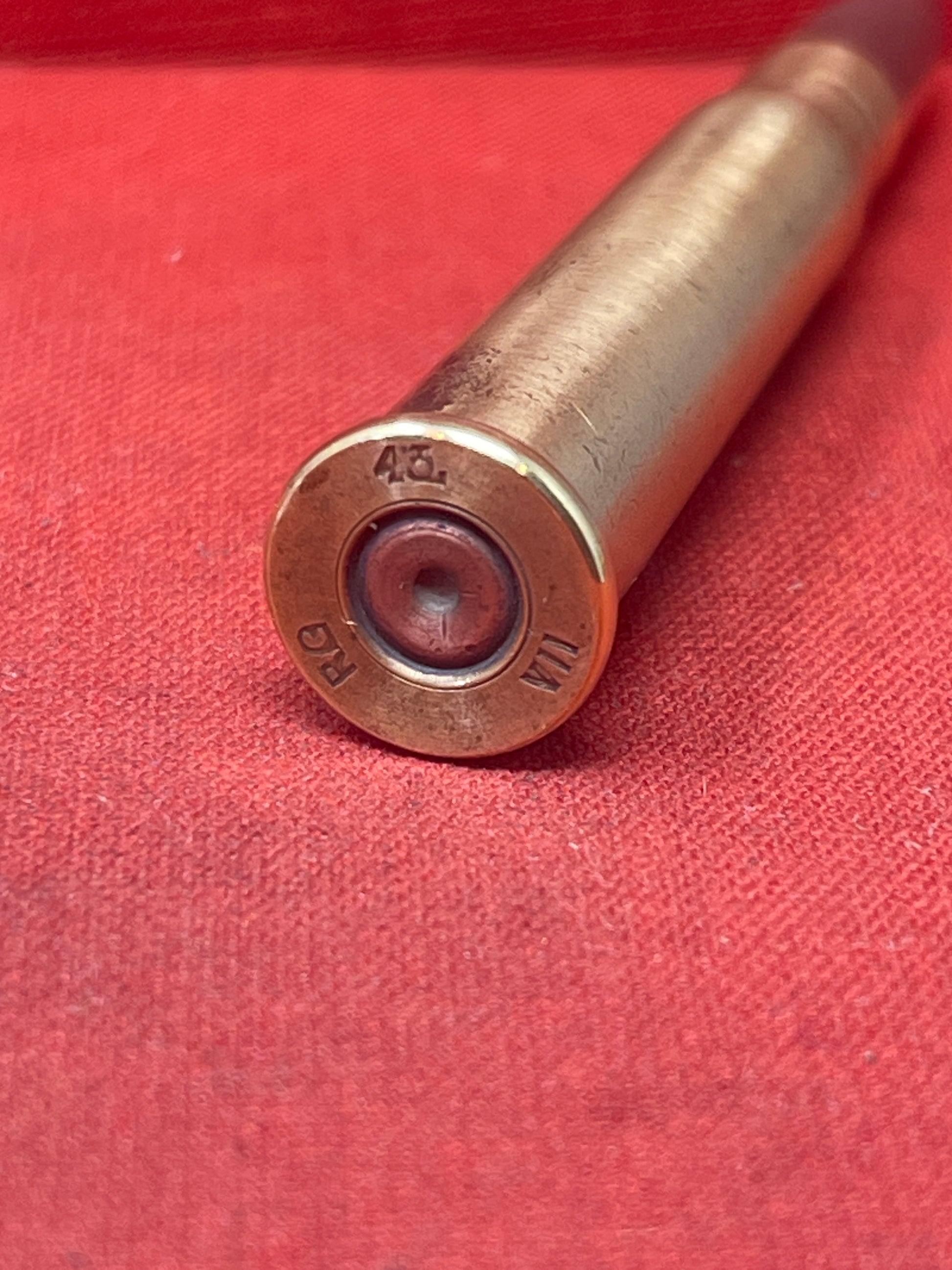 1 x Inert/ Display –  303 Lee Enfield Round Dated 1957  RG Radway Green