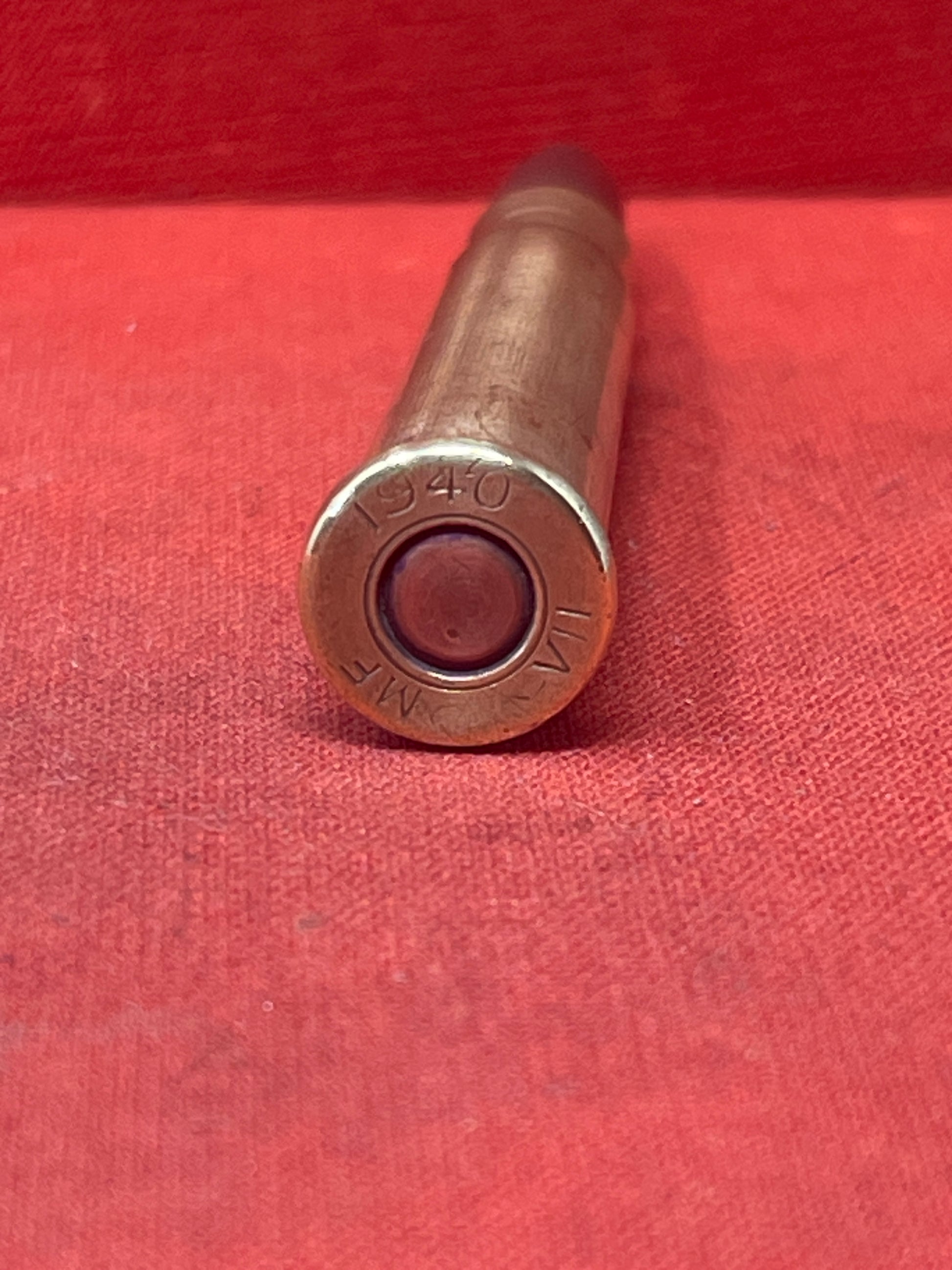 1 x Inert/ Display –  303 Lee Enfield Round Dated 1957  RG Radway Green