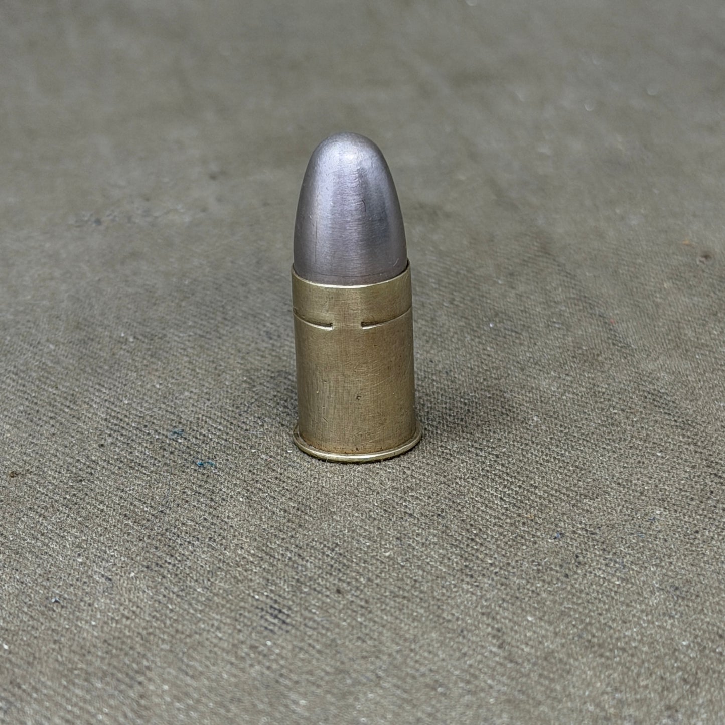 Original British WWII .455 Webley Mk VIz Inert Cartridge – Kynoch K42 1942 Headstamp