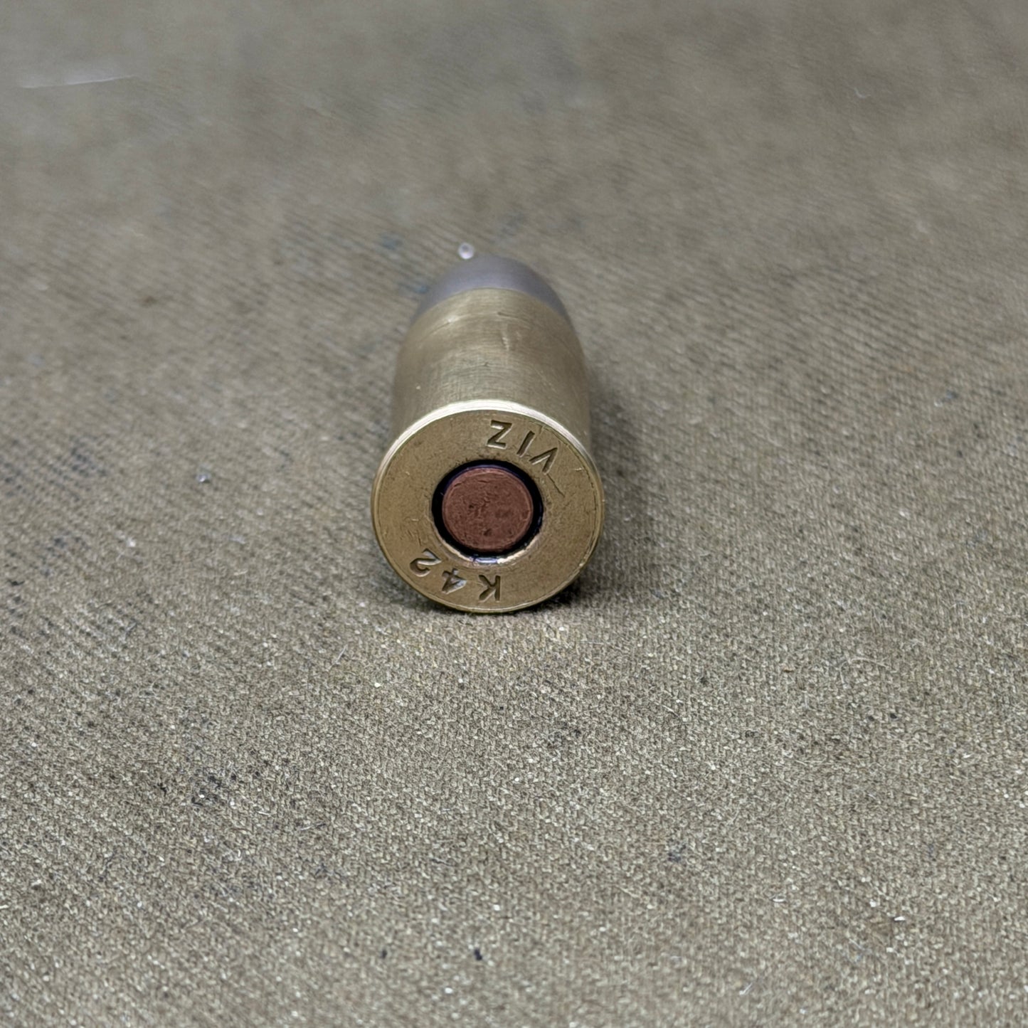 Original British WWII .455 Webley Mk VIz Inert Cartridge – Kynoch K42 1942 Headstamp