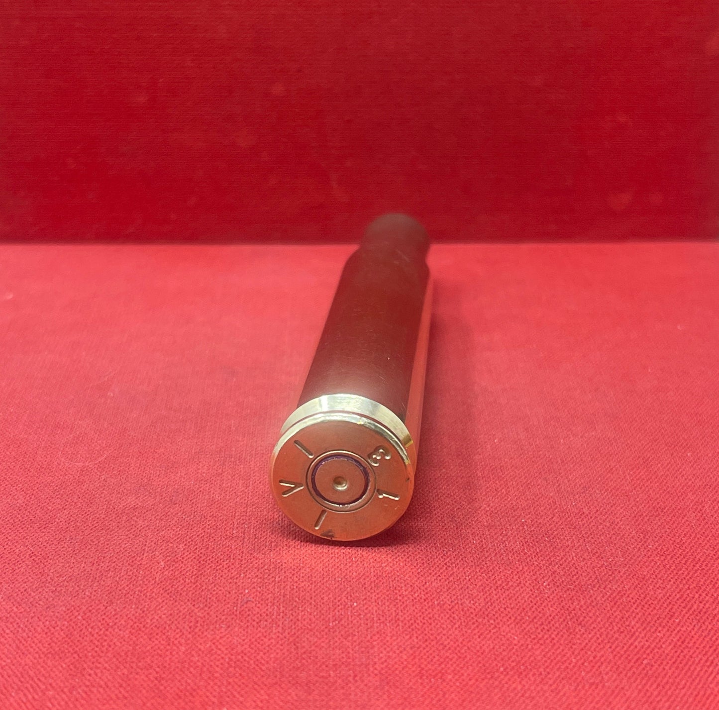 50 Cal Cartridge Case. Headstamp IVI =  General Dynamics Ordnance and Tactical Systems – Canada Inc.