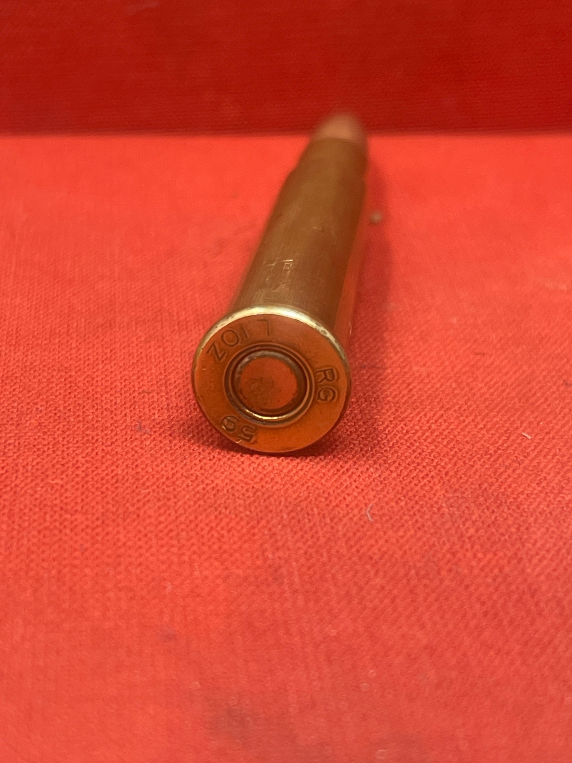 1 x Inert/ Display –  303 Lee Enfield Round Dated 1957  RG Radway Green