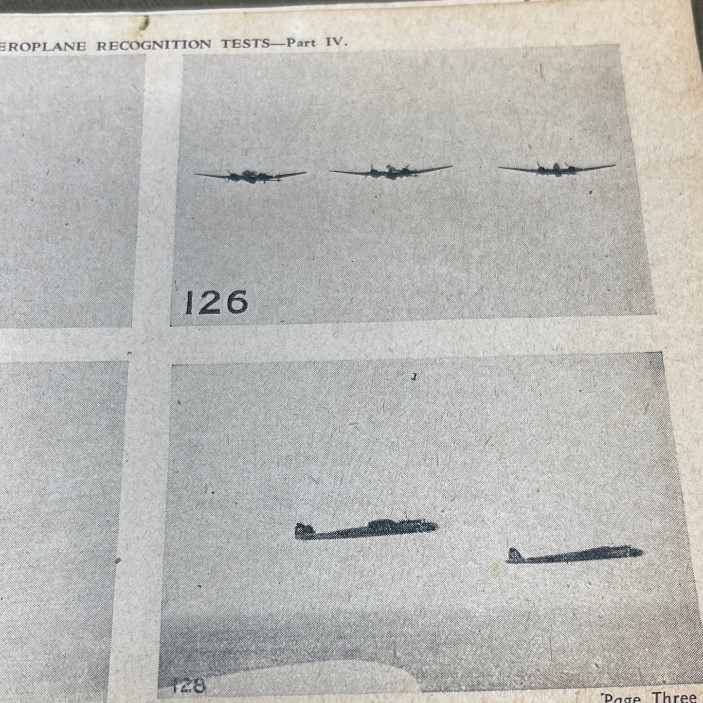 WW2 British Aeroplane Recognition Tests " What is it "