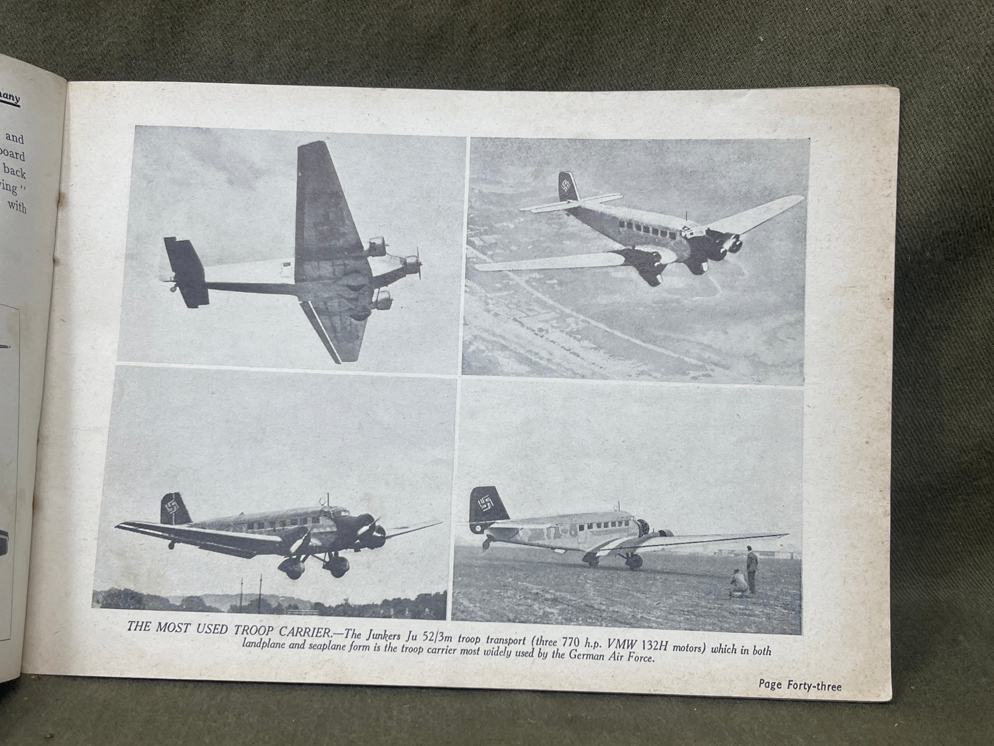 WW2 Aircraft Recognition Friend or Foe Booklet