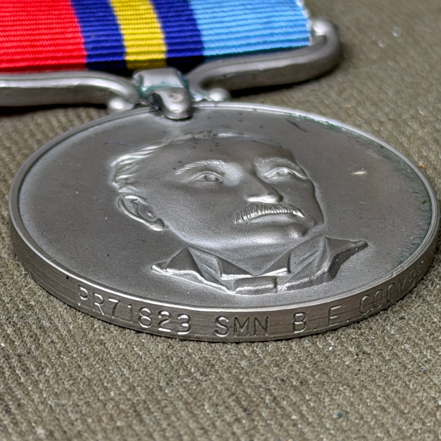 Rhodesia General Service Medal Named to PR71823 SMN B.E. Coombe