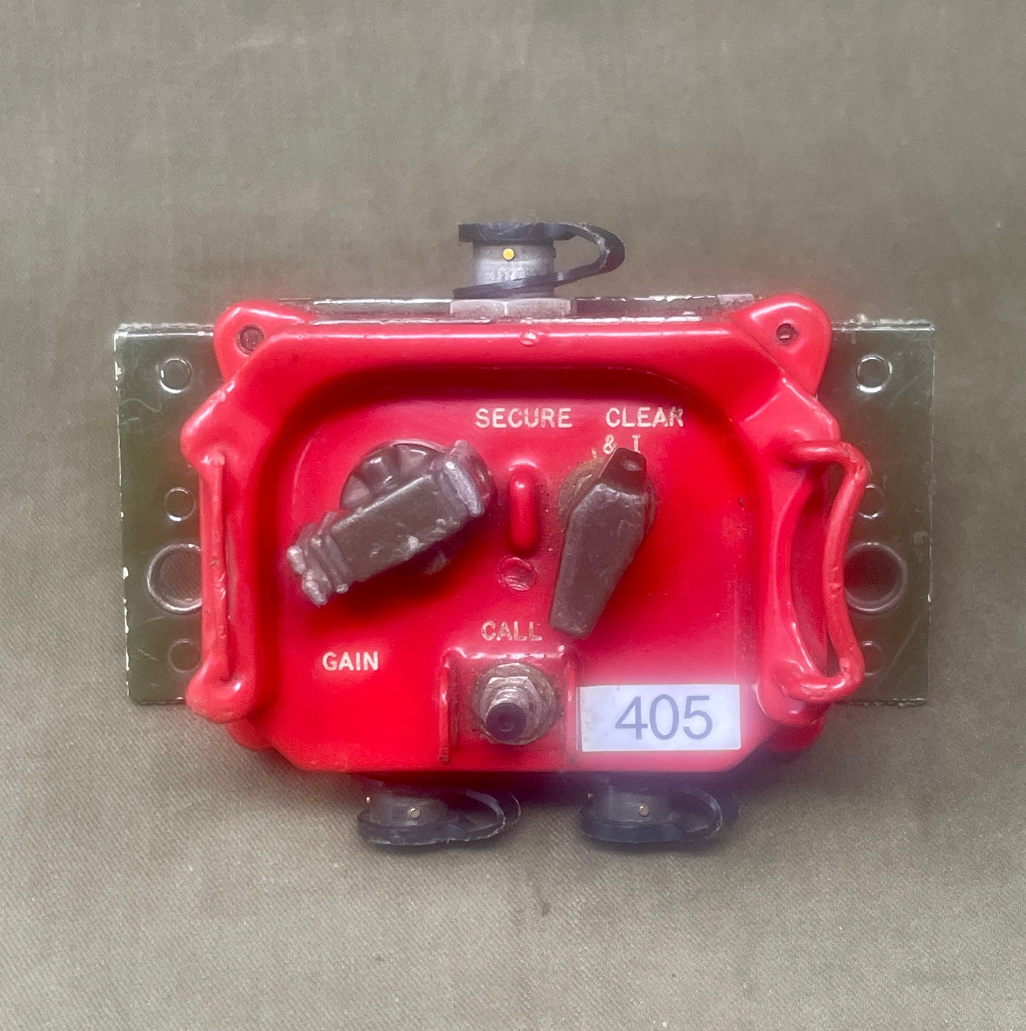 British Army Control Radio Set R.C.D.M Unit  Secure Radio Switching 