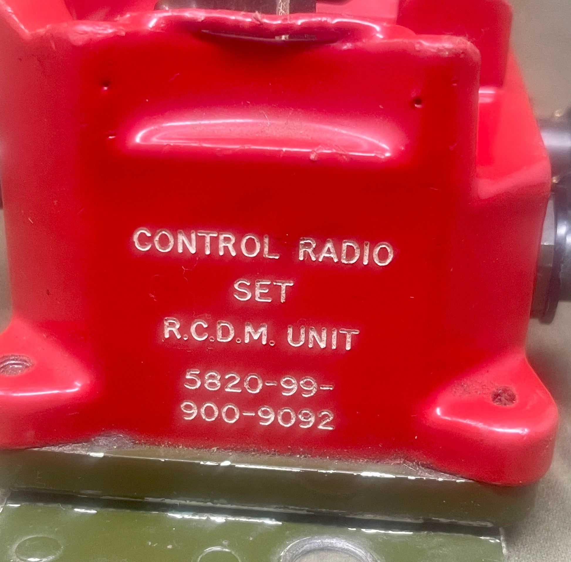 British Army Control Radio Set R.C.D.M Unit  Secure Radio Switching 