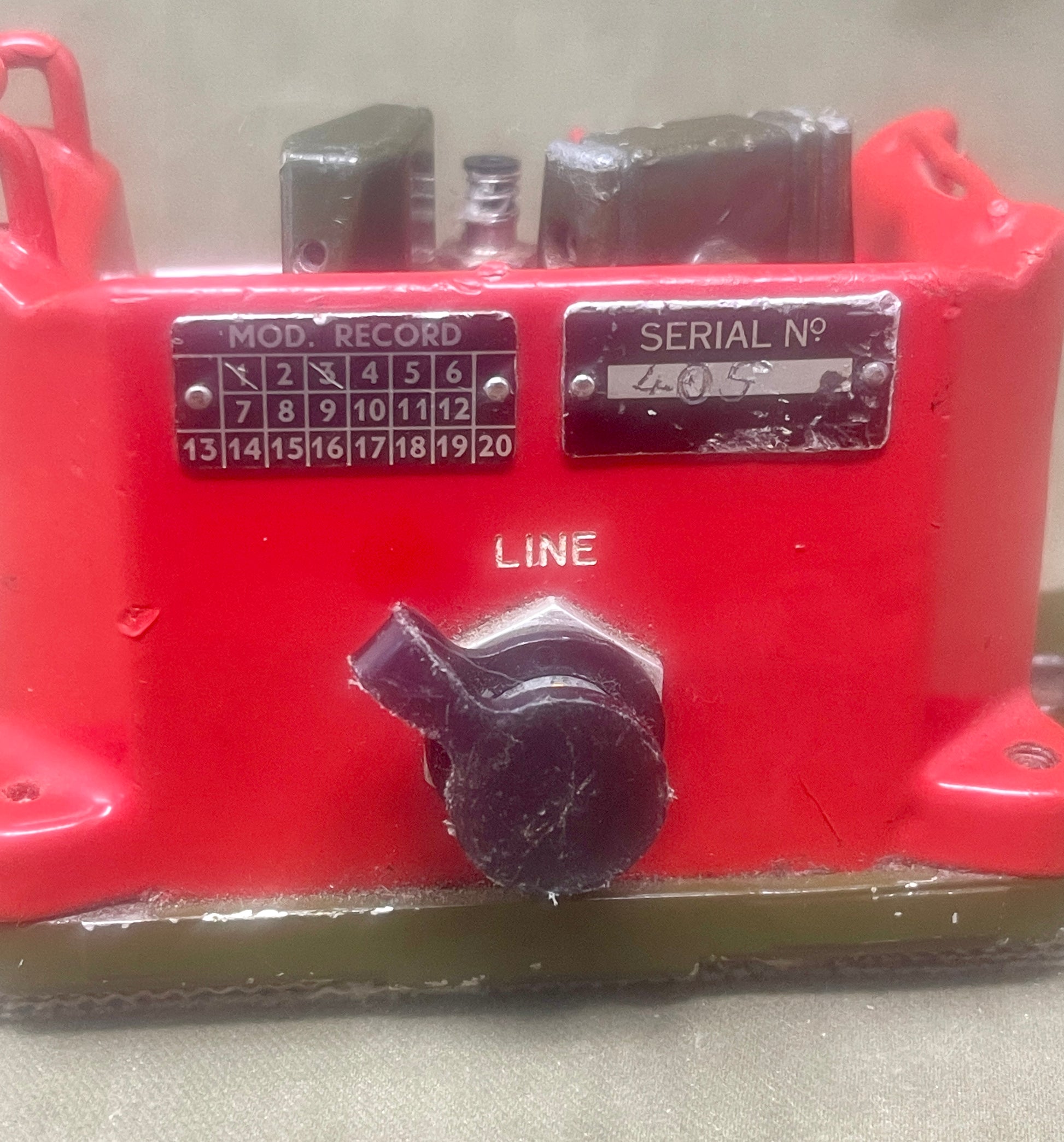 British Army Control Radio Set R.C.D.M Unit  Secure Radio Switching 