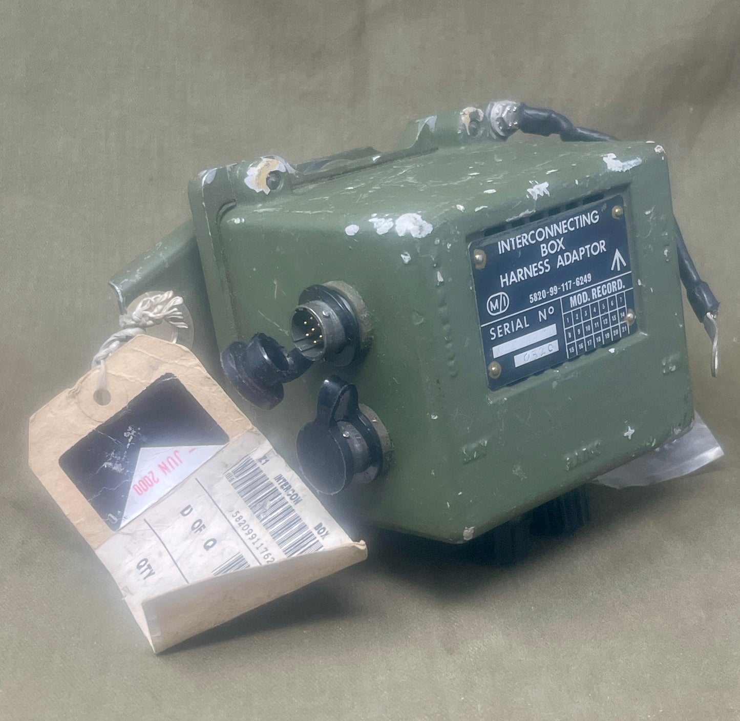 British Army Interconnecting Box Harness adaptor