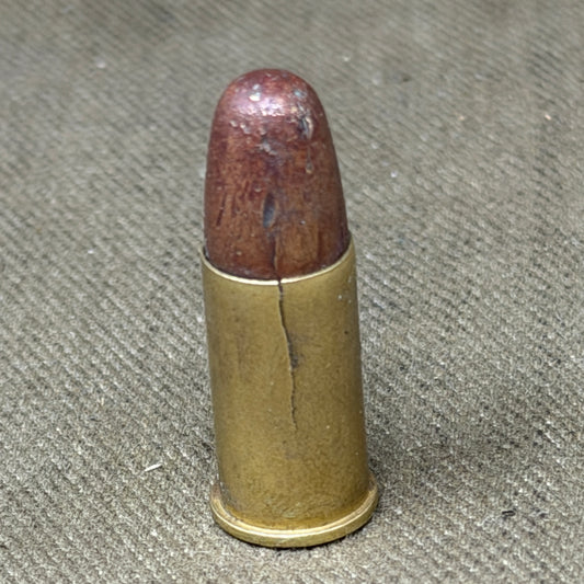 WW2 1943 Argentine ORBEA .380 British Revolver Mk II Inert Cartridge