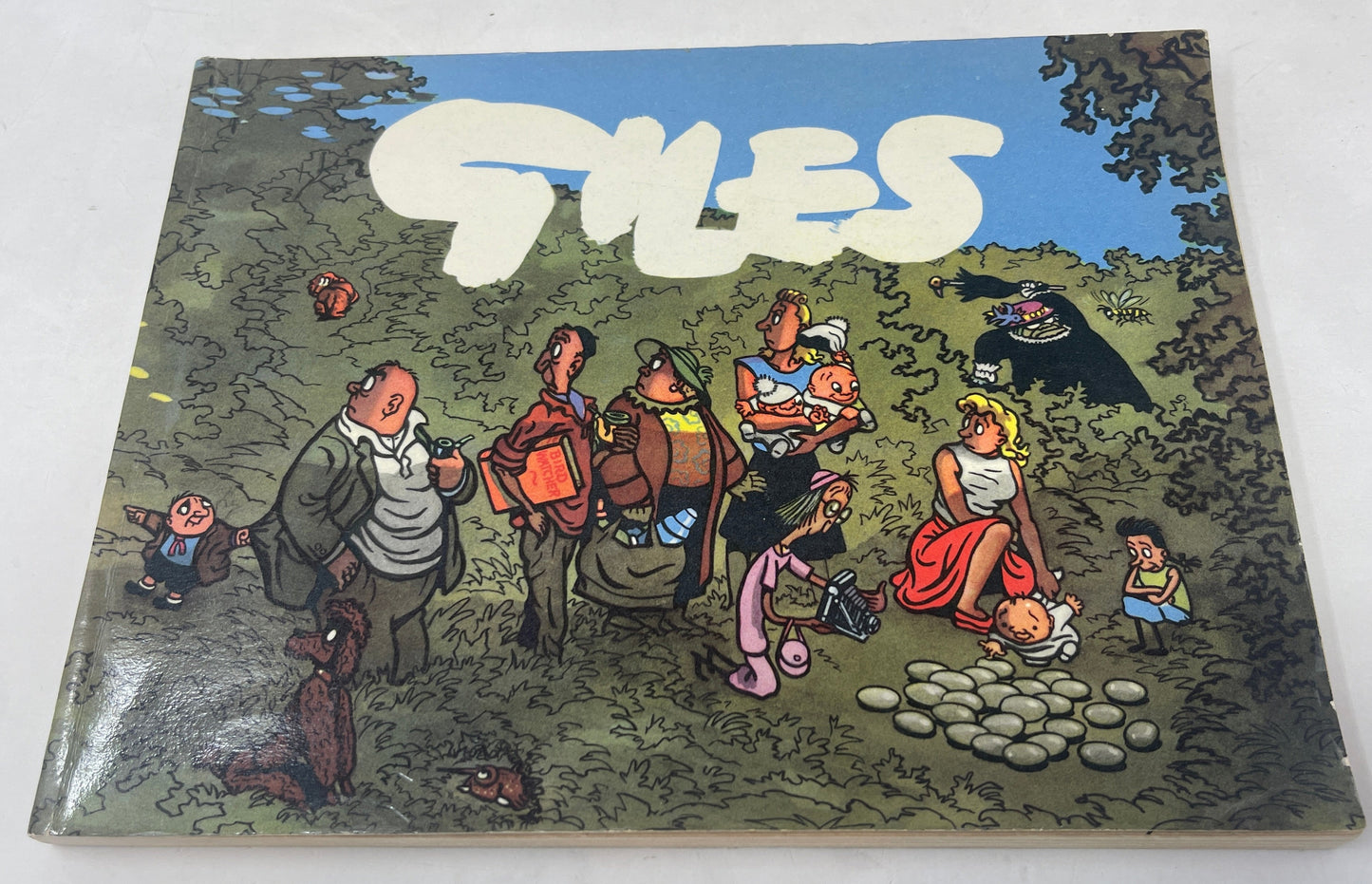 How and why did the Giles Family first come about? During the war, Giles had great fun with his mocking depictions of the Nazi and Fascist leaders. However, by the end of that conflict, Giles realised that most of his favorite wartime characters were now dead. ‘I sure hated to see old Musso go”, Giles later admitted: “He was half my bloody stock-in-trade.” So out of necessity, he needed a new cast of characters who would represent post-war Britain.