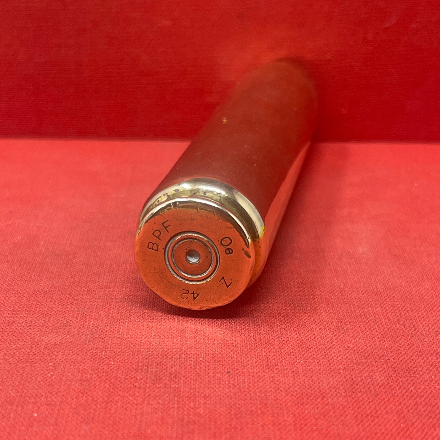 WW2 1944 British  Dated 20mm Oerikon Ammunition Shell Casing