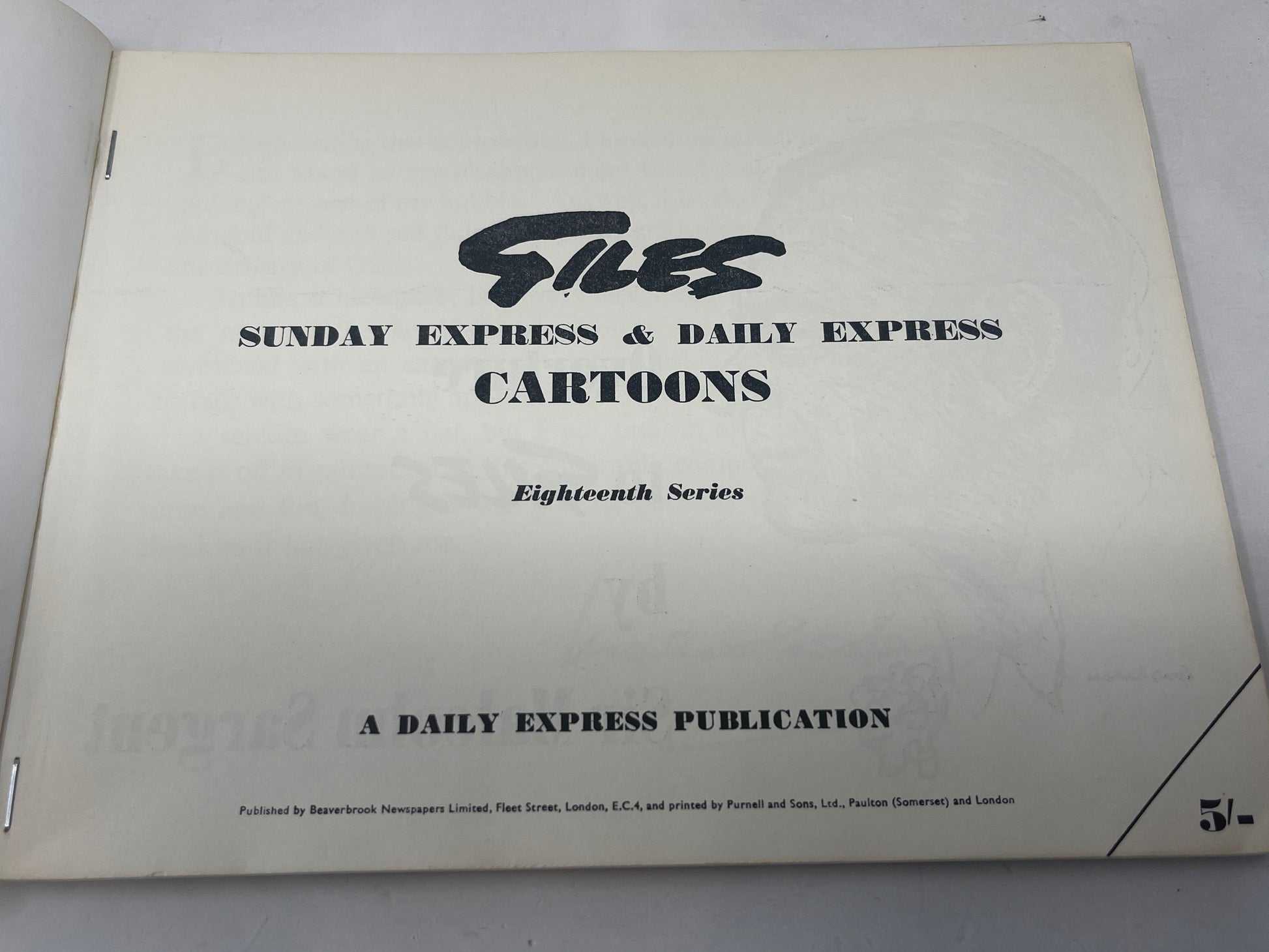 GILES Daily Express and Sunday Express Cartoons (18th Series)