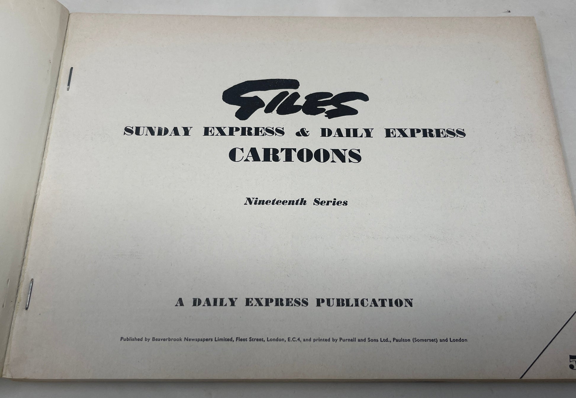 GILES Daily Express and Sunday Express Cartoons (19th Series)