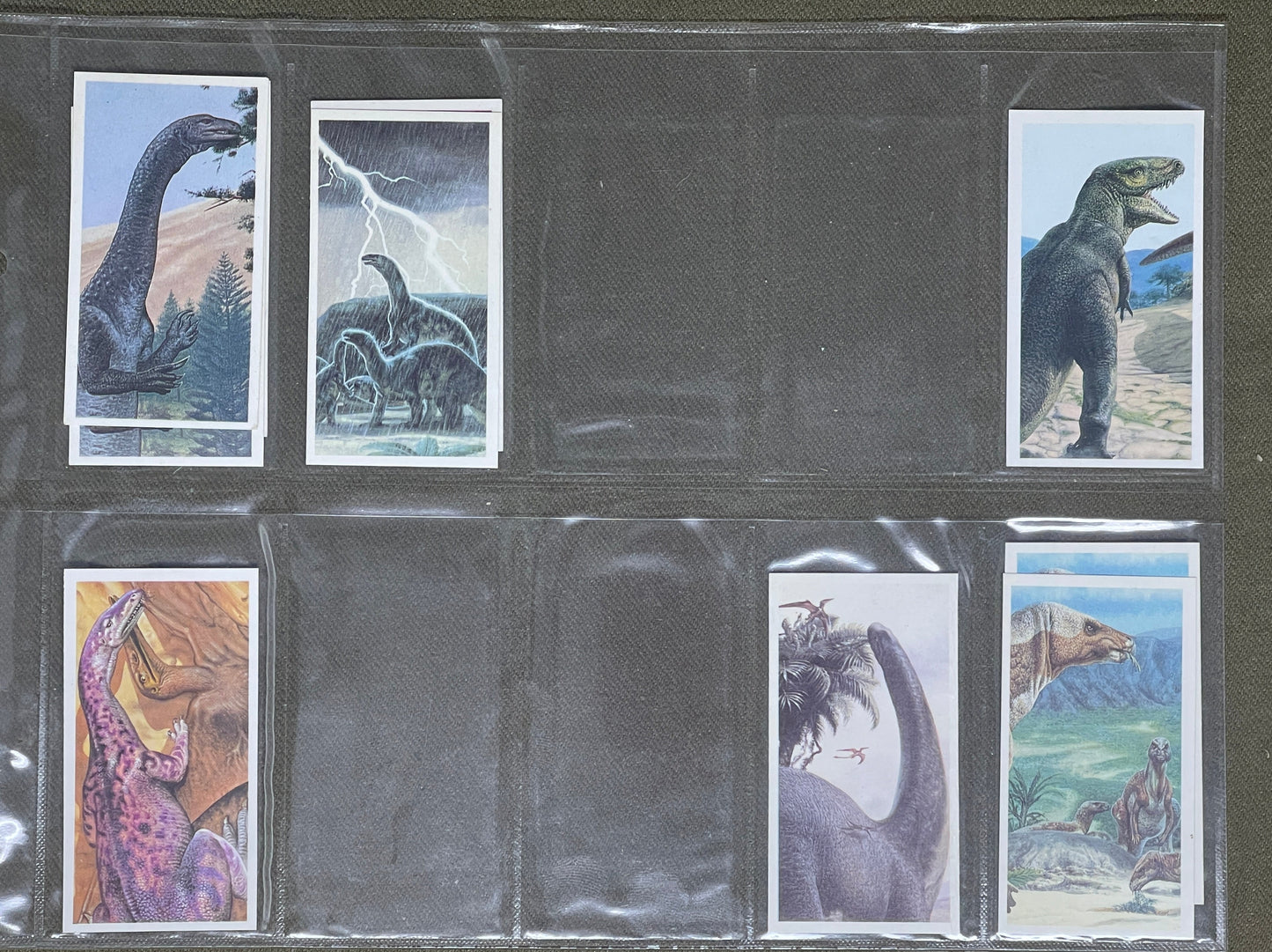 Brooke Bond Tea The Dinosaur Trail Cards