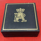 Belgian Bronze Medal in original presentation box for King Albert II and Queen Paola