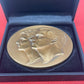 Belgian Bronze Medal in original presentation box for King Albert II and Queen Paola