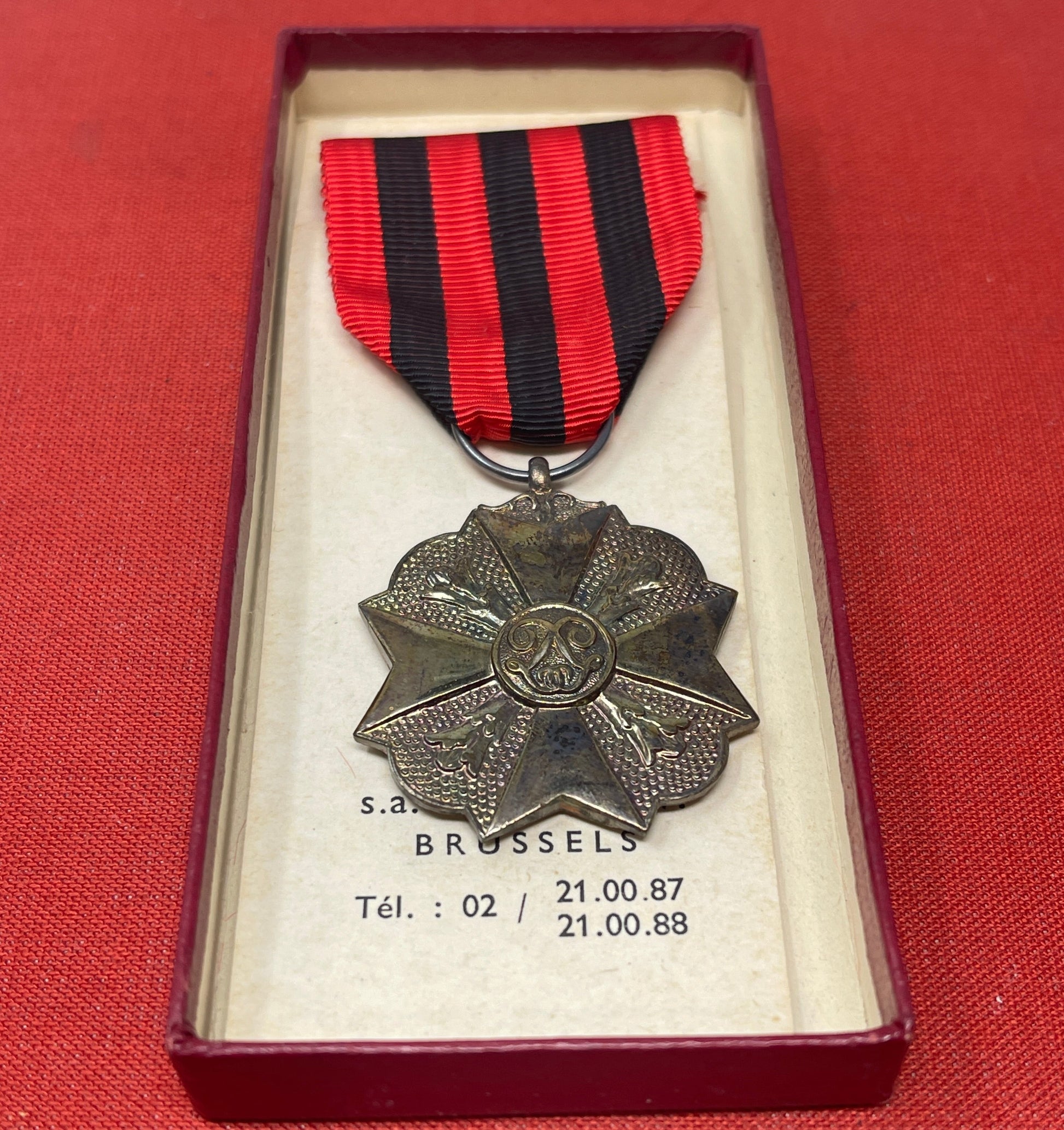 Belgian Civil Decoration for Bravery, Devotion and Philanthropy medal